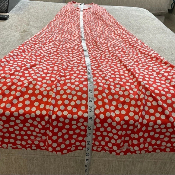 Lori Michaels  Sz M polka dots Racerback maxi beach dress - Picture 7 of 8